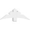 Ekena Millwork Davenport Architectural Grade PVC Gable Bracket, 48"W x 18"H x 6"D x 6"F, 9/12 Pitch GBP048X18X0606DAV00 - alternate 5
